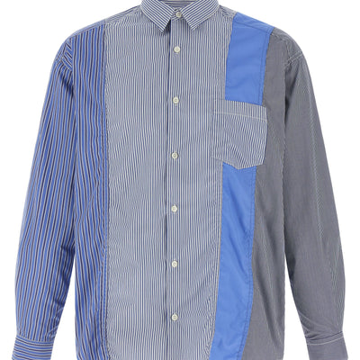 Comme Des Garҫons Homme Patchwork Shirt