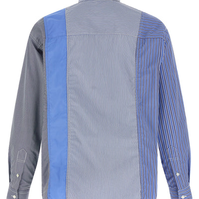 Comme Des Garҫons Homme Patchwork Shirt