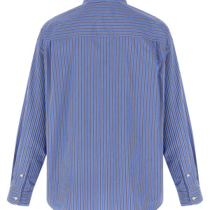 Comme Des Garҫons Homme Patch Striped Shirt