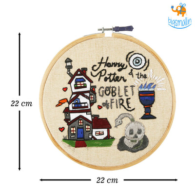 Harry Potter Embroidery Hoop Art