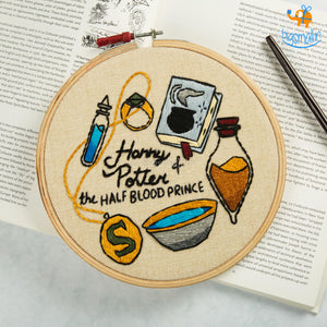 Harry Potter Embroidery Hoop Art