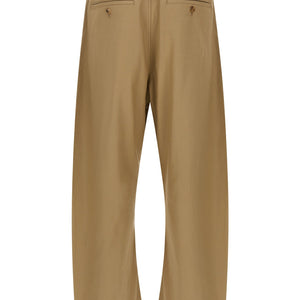 Comme Des Garҫons Homme Curved Leg Pants