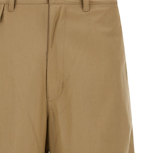 Comme Des Garҫons Homme Curved Leg Pants