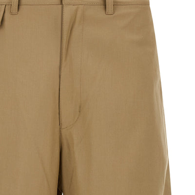 Comme Des Garҫons Homme Curved Leg Pants