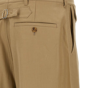 Comme Des Garҫons Homme Curved Leg Pants