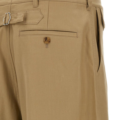 Comme Des Garҫons Homme Curved Leg Pants