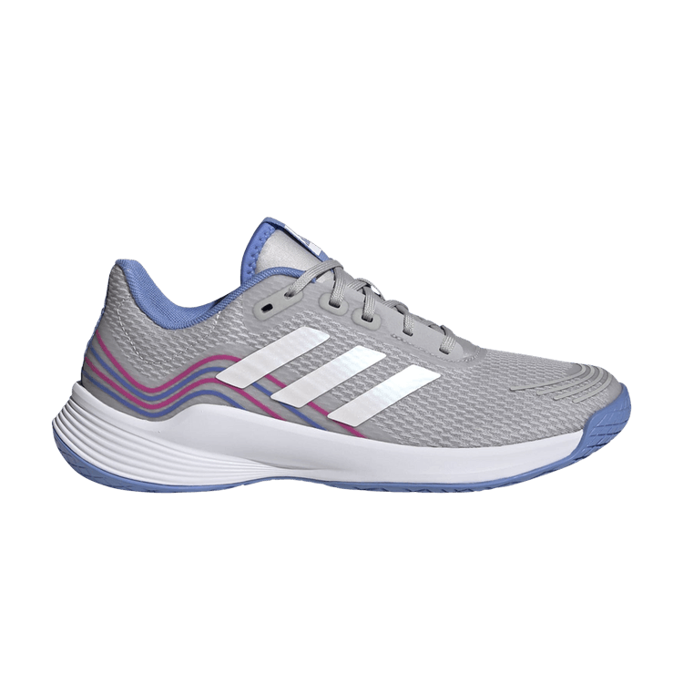 adidas Novaflight Volleyball Grey Cloud White Silver Dawn (Women's)