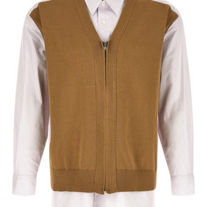 Comme Des Garҫons Homme Cardigan Insert Shirt