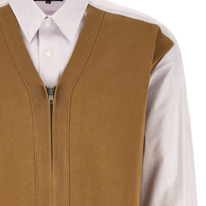 Comme Des Garҫons Homme Cardigan Insert Shirt