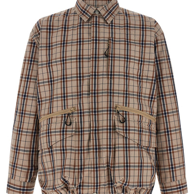 Comme Des Garҫons Homme Check Overshirt