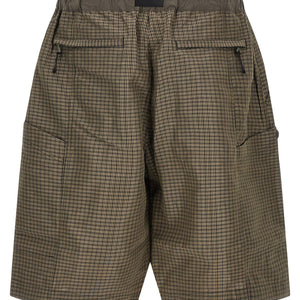 Comme Des Garҫons Homme Vichy Bermuda Shorts