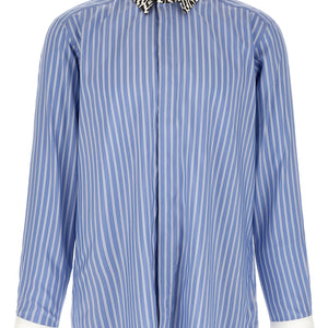 Tom Ford Animal Print Collar Shirt