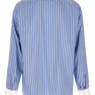 Tom Ford Animal Print Collar Shirt