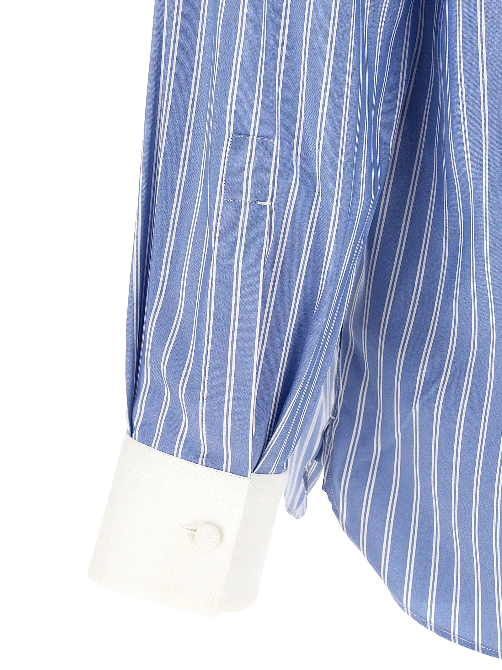 Tom Ford Animal Print Collar Shirt