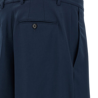 Ami Paris Fresh Wool Bermuda Shorts