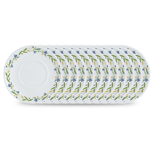 Larah By Borosil Cripper Saucer Set