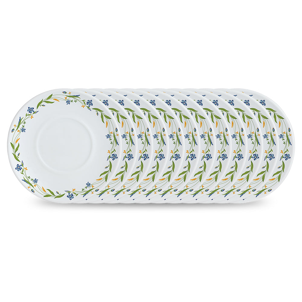 Larah By Borosil Cripper Saucer Set