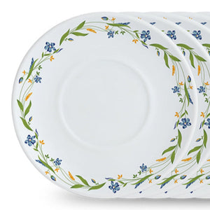 Larah By Borosil Cripper Saucer Set