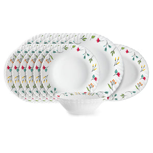 Larah by Borosil, Minerva Dinner Set