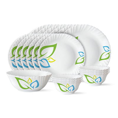 Larah by Borosil, Annona Dinner Set