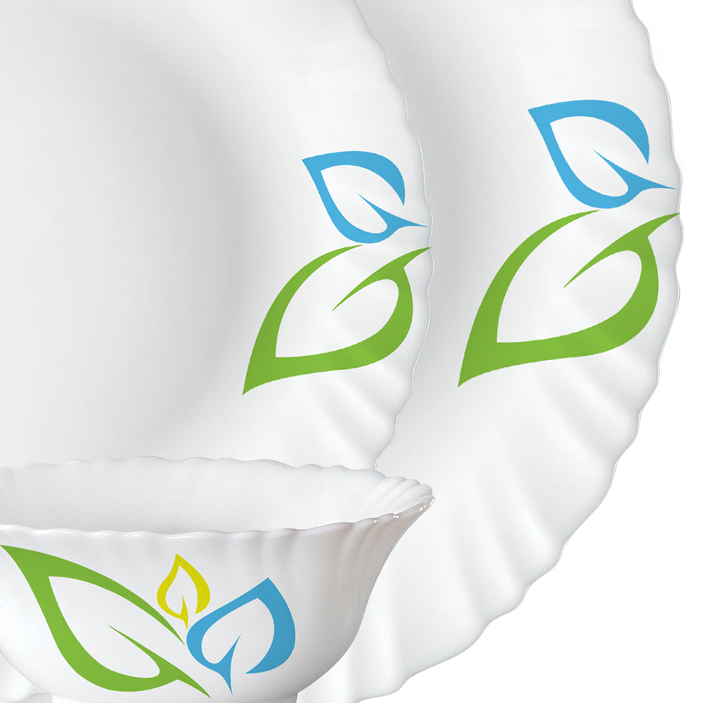 Larah by Borosil, Annona Dinner Set