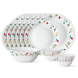 Larah by Borosil, Minerva Dinner Set