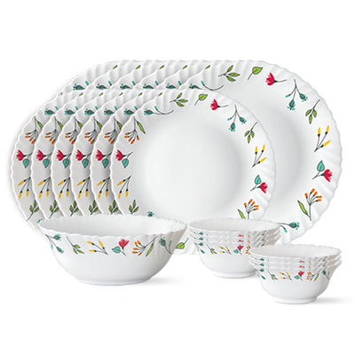 Larah by Borosil, Minerva Dinner Set
