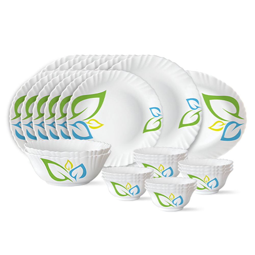 Larah by Borosil, Annona Dinner Set