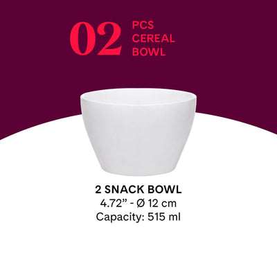 Larah By Borosil Macy Cereal Bowl Set