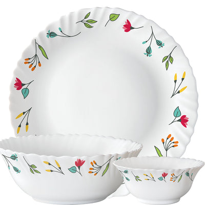 Larah by Borosil, Minerva Dinner Set