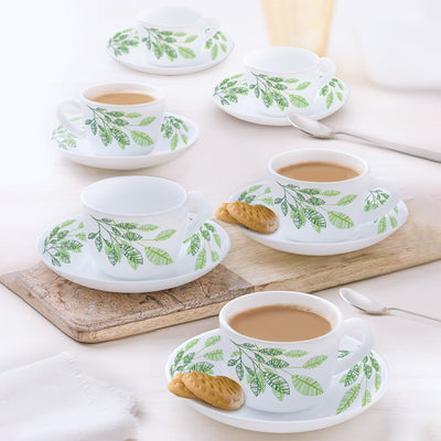 Larah By Borosil Fauna Cup n Saucer Set