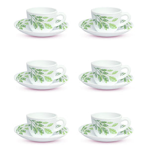 Larah By Borosil Fauna Cup n Saucer Set