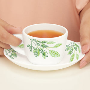 Larah By Borosil Fauna Cup n Saucer Set