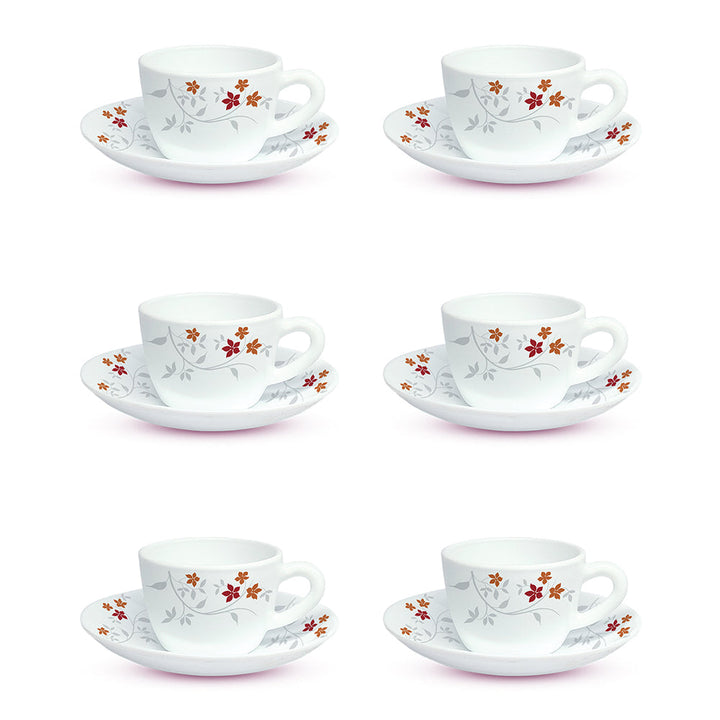 Larah By Borosil Rosalie Cup n Saucer Set