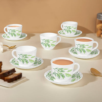 Larah By Borosil Fauna Cup n Saucer Set