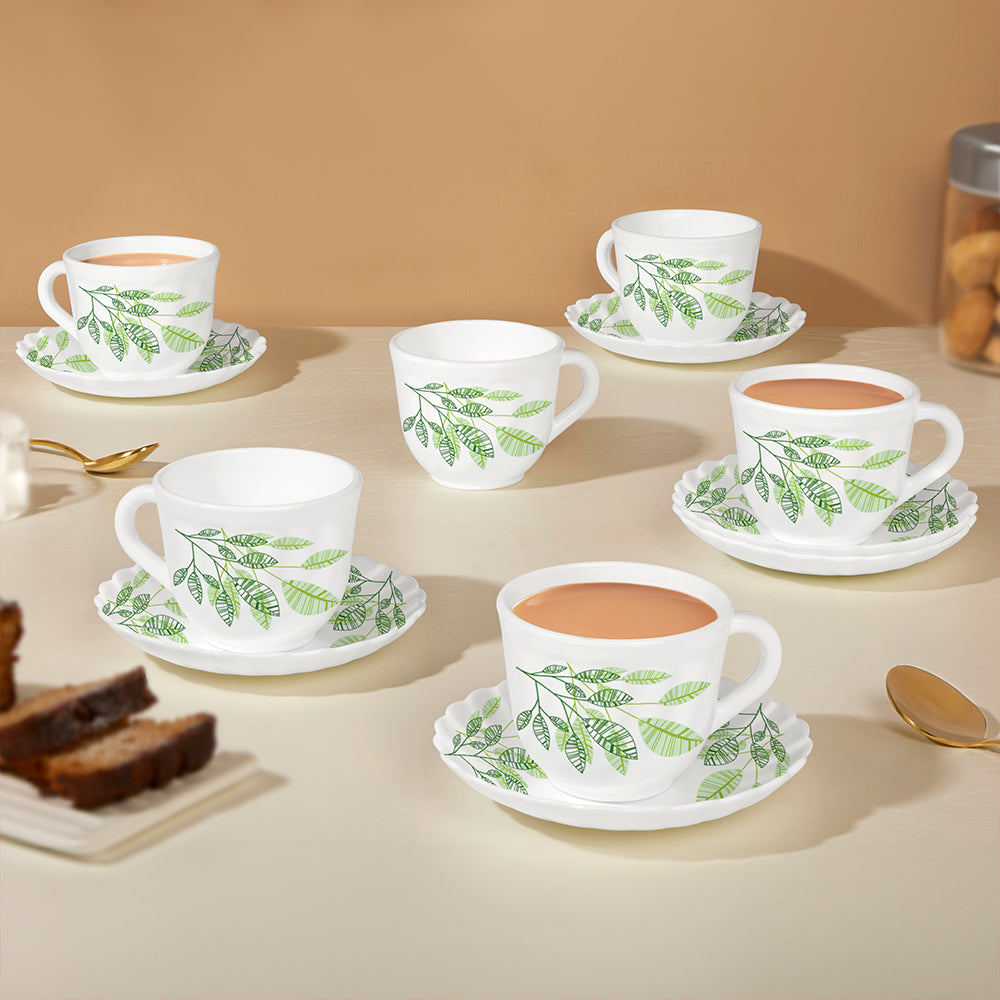 Larah By Borosil Fauna Cup n Saucer Set