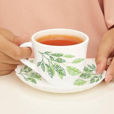 Larah By Borosil Fauna Cup n Saucer Set