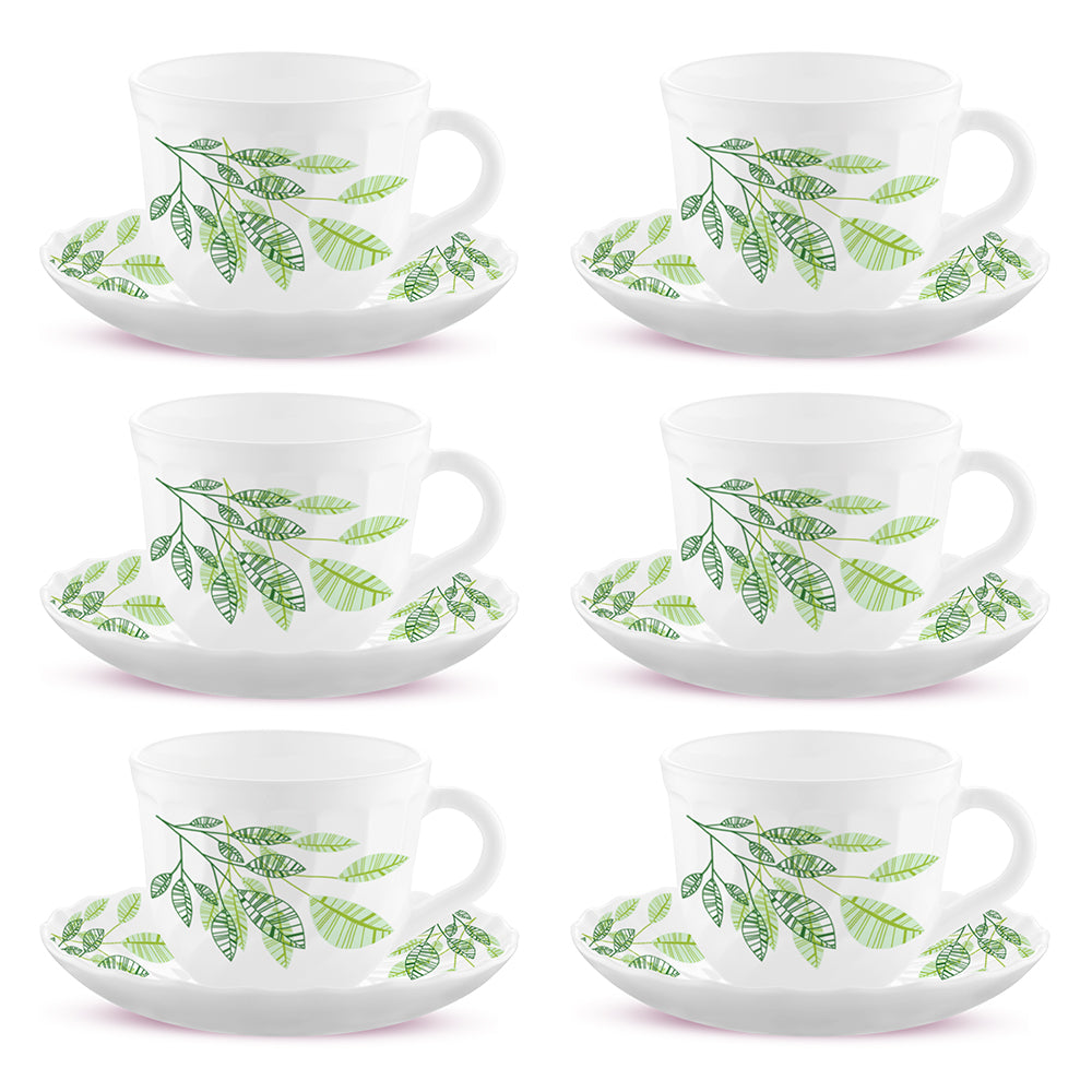 Larah By Borosil Fauna Cup n Saucer Set