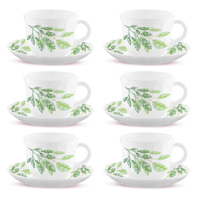 Larah By Borosil Fauna Cup n Saucer Set