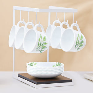 Larah By Borosil Fauna Cup n Saucer Set