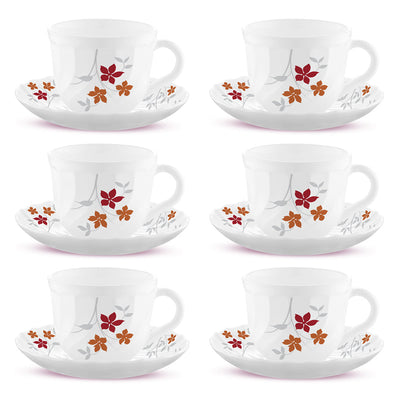 Larah By Borosil Rosalie Cup n Saucer Set