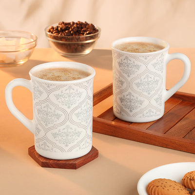 Larah By Borosil Sivas Grey Mug Set