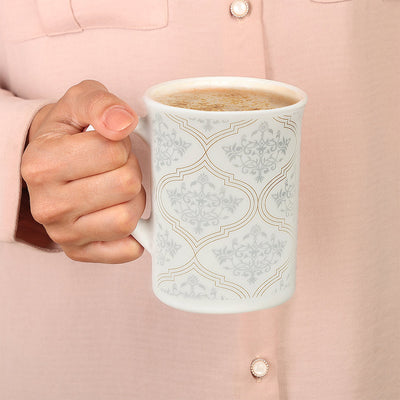 Larah By Borosil Sivas Grey Mug Set