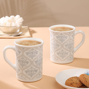 Larah By Borosil Sivas Grey Mug Set