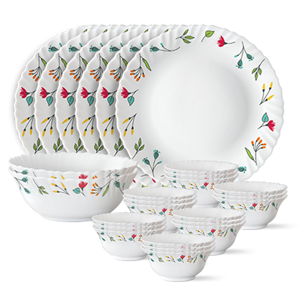 Larah by Borosil, Minerva Dinner Set