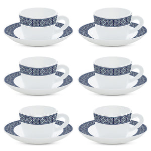 Larah By Borosil Taj Cup n Saucer Set