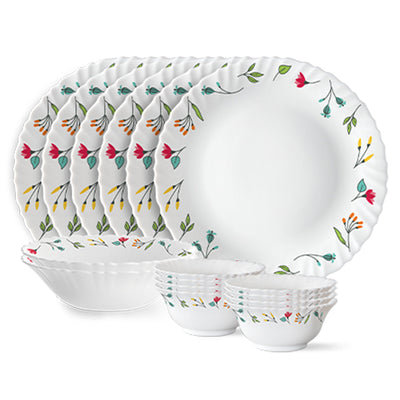 Larah by Borosil, Minerva Dinner Set