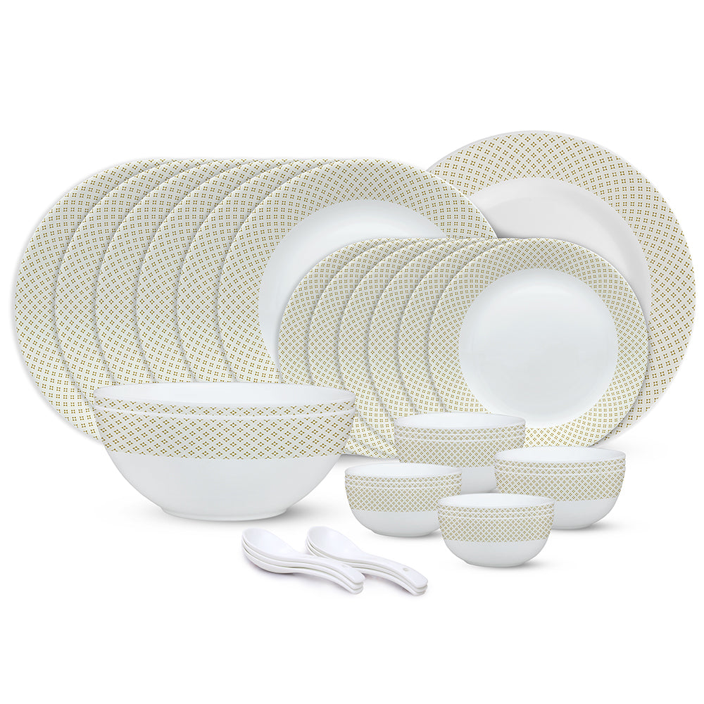 Larah by Borosil, Cara Dinner Set
