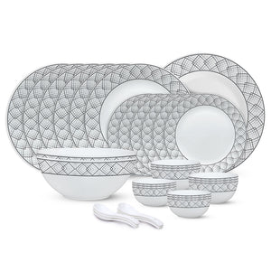 Larah by Borosil, Cycladia Dinner Set