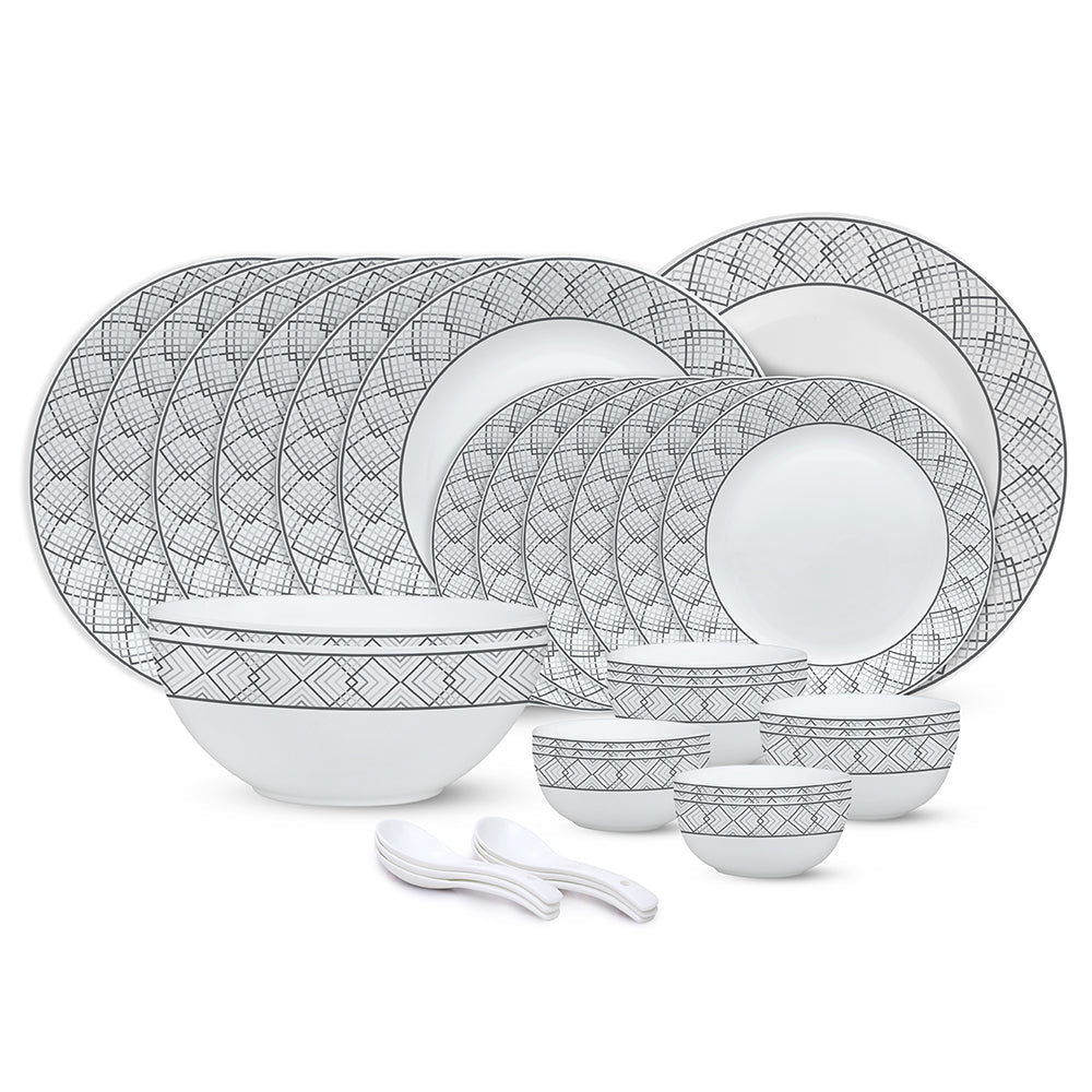 Larah by Borosil, Cycladia Dinner Set